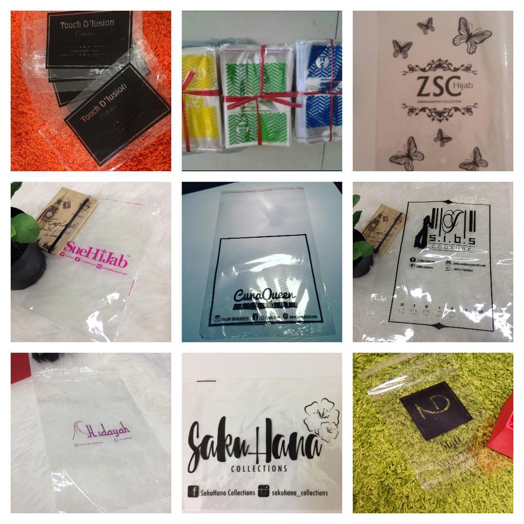 Custom Printed OPP Self Adhesive Plastic Bag Supplier Malaysia, Hobbies & Toys, Stationery