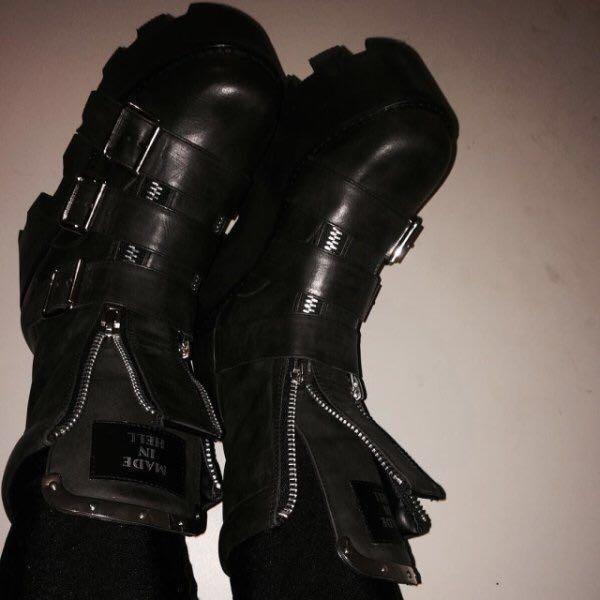 Dolls kill made in hell boots store