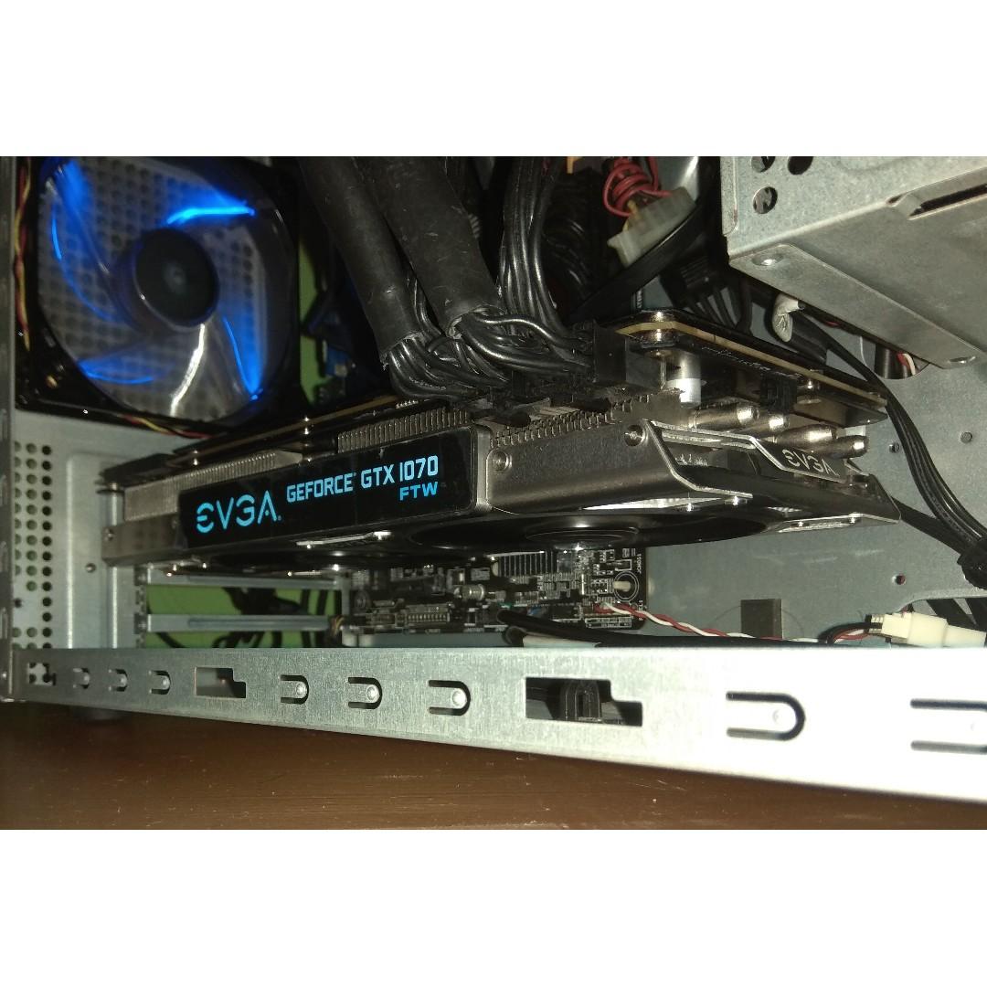 Evga geforce gtx 1070 ftw gaming acx 3.0 8gb outlet video card
