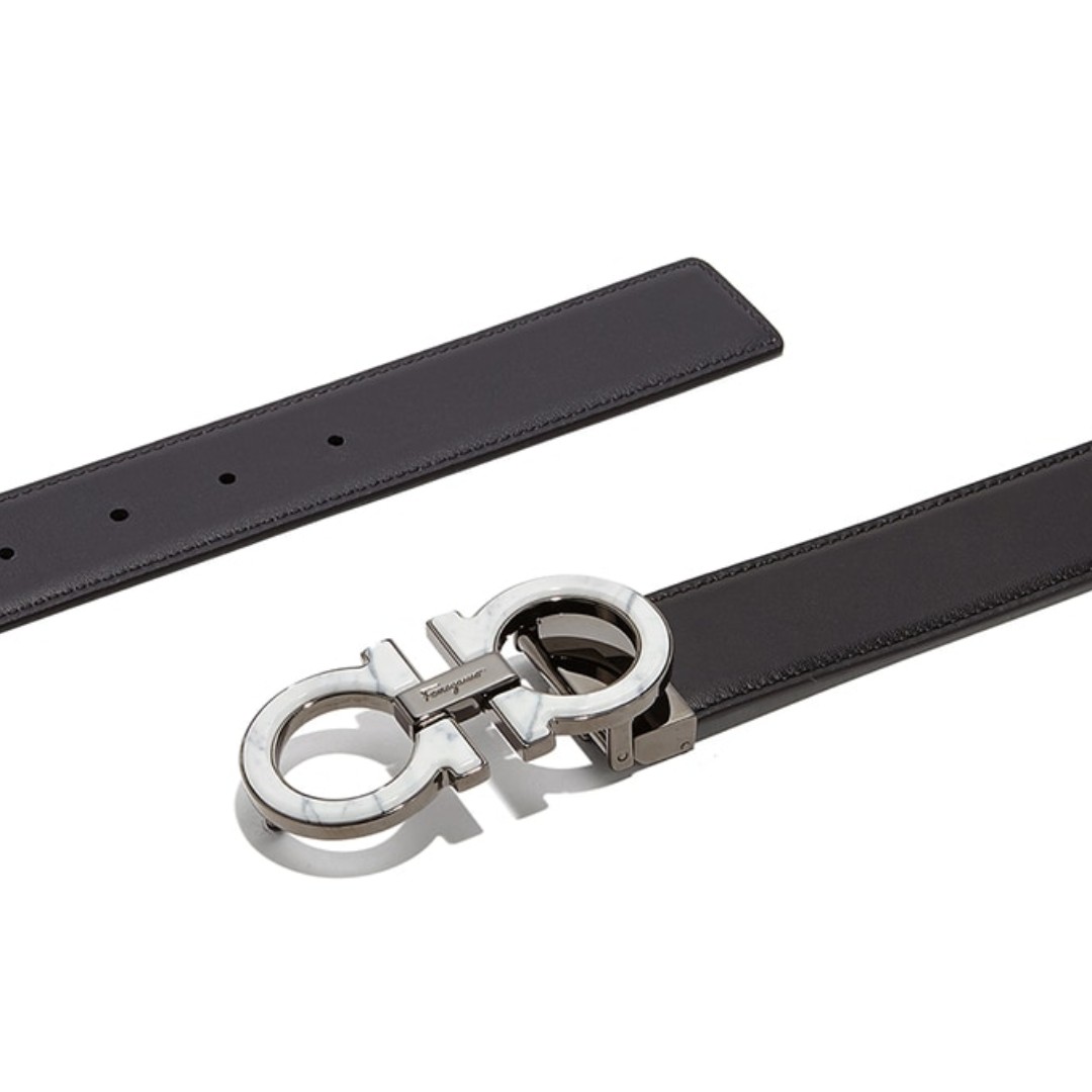 lv marble 40mm reversible belt