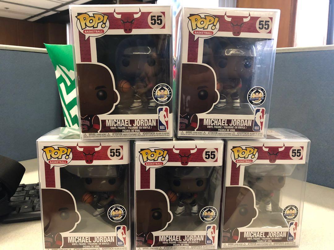 Funko Pop Michael Jordan Black Jersey Variant J11 (Category: Designer & Blind Box Toys) located in Makati City. Submitted by krjd21 (Listing ID 214960392, Image 2). Description: W/ pop protector 2pcs available 09275605062.