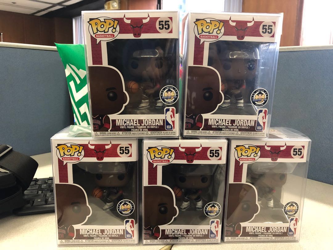 funko pop michael jordan black jersey