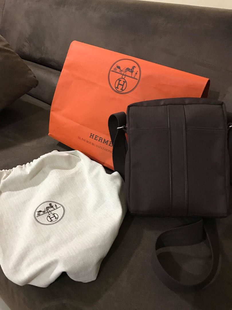 Hermes sling sales bag men