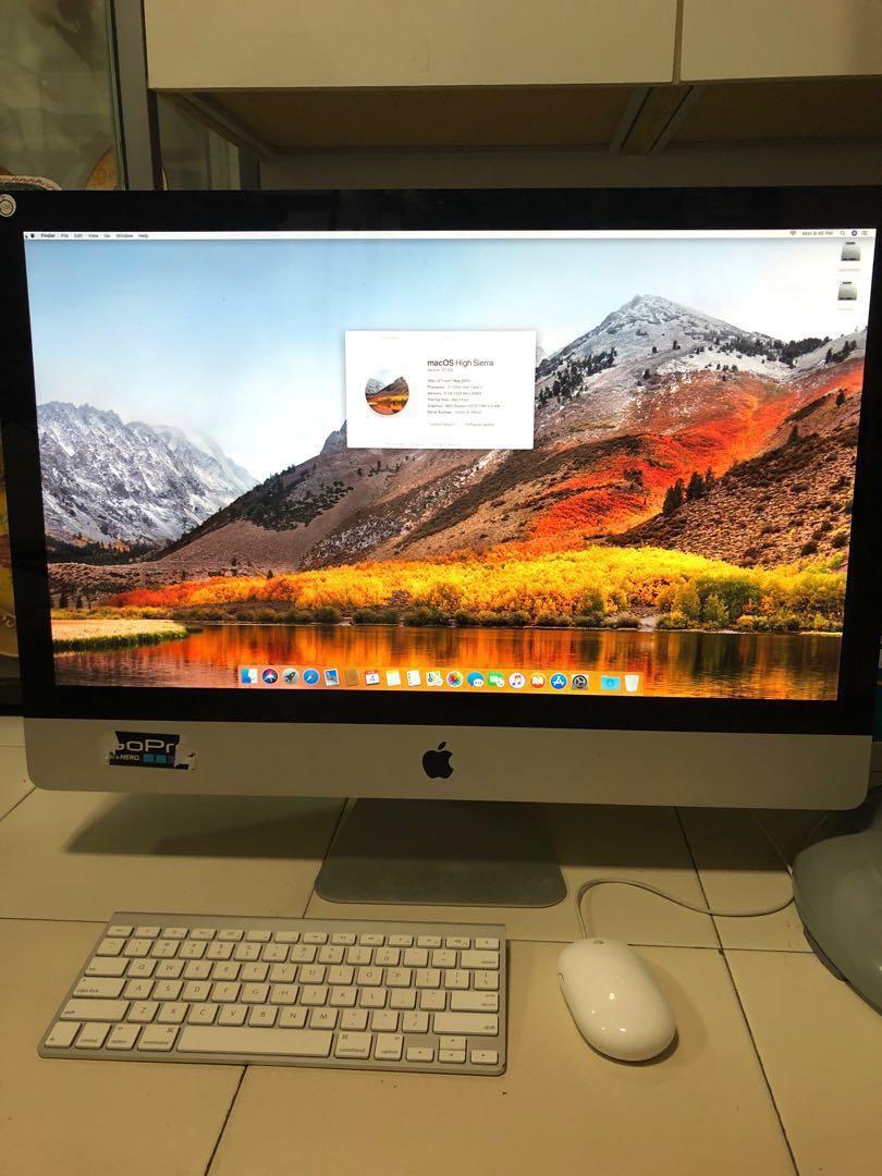 Imac 27 Inch Mid 11 Electronics Computers Desktops On Carousell