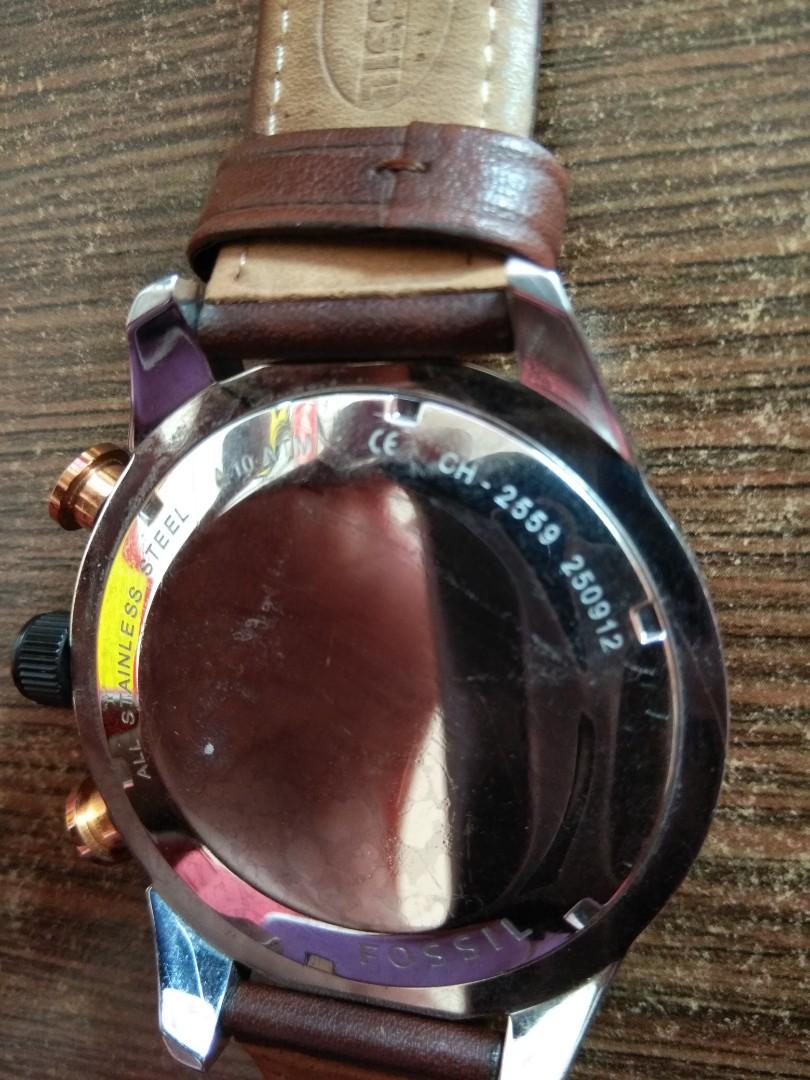 Jam bekas fossil chronograph original Fesyen Pria Jam Tangan di