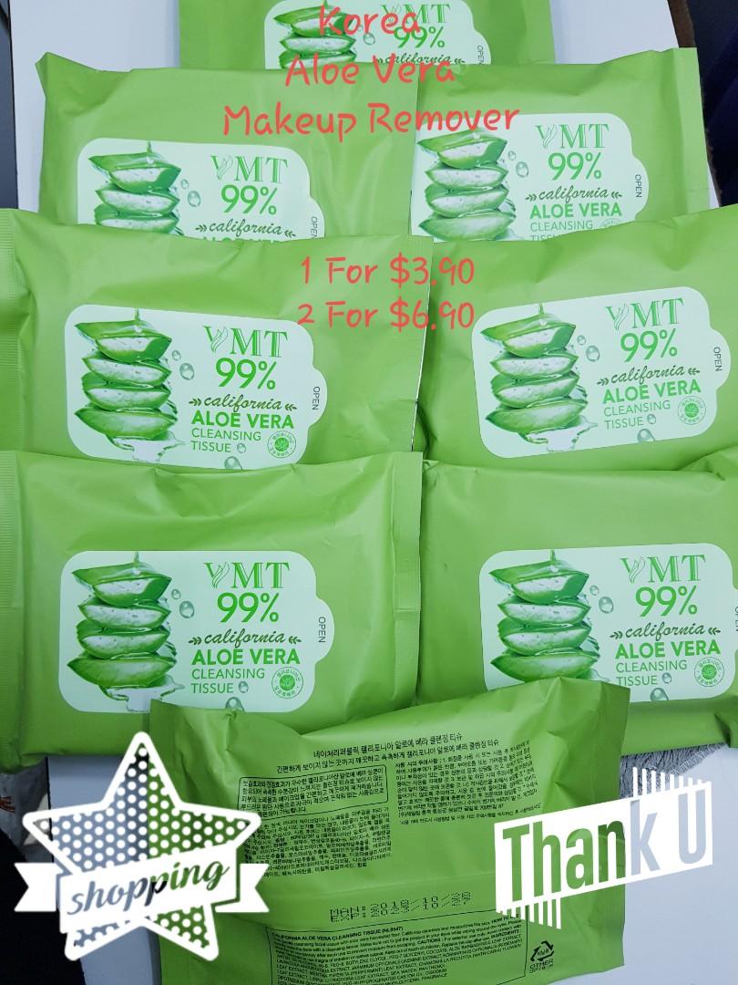 aloe vera makeup remover