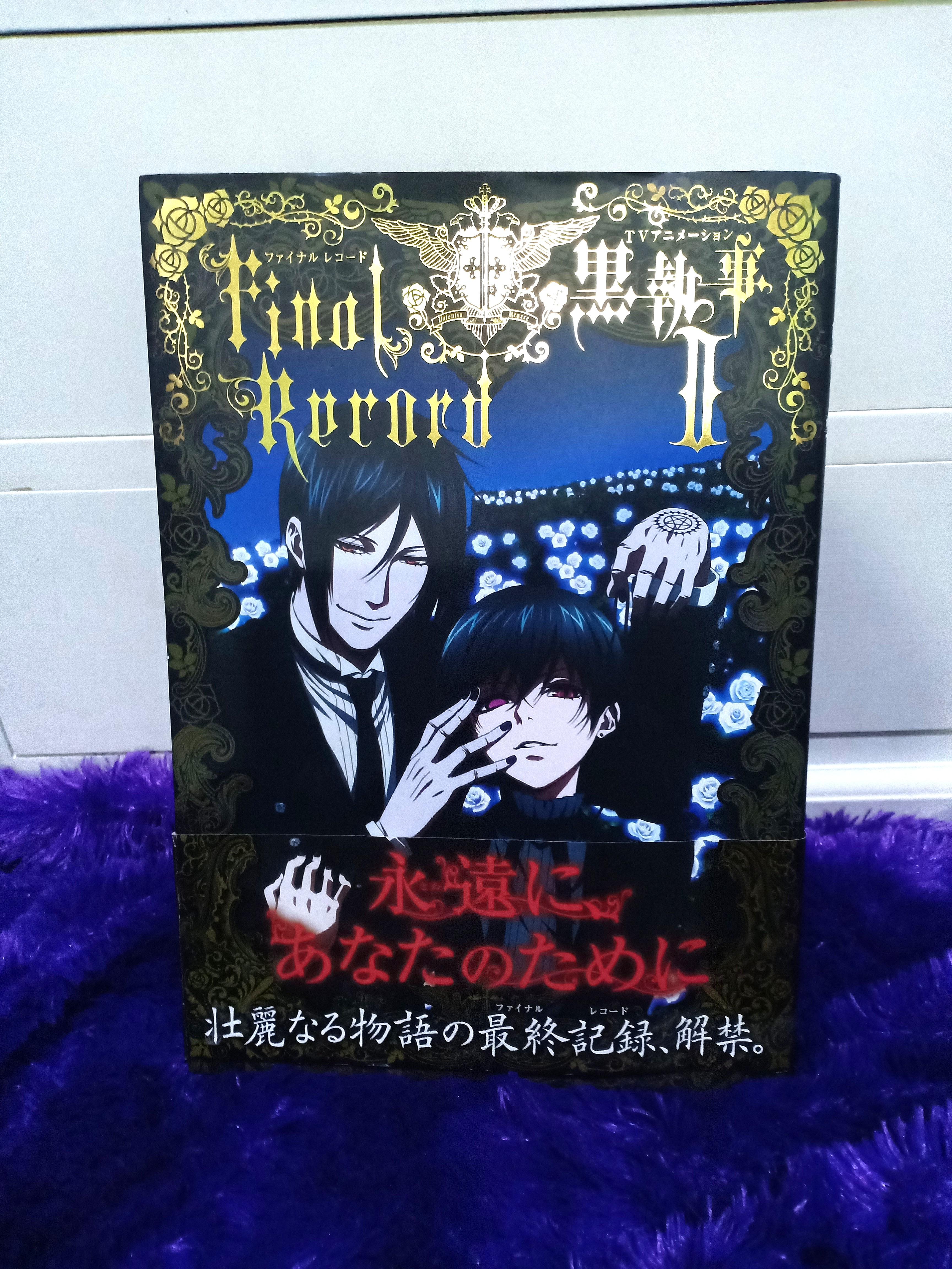 Get Wallpaper Kuroshitsuji Black Butler Ii Final Record Artbook Buku Alat For Android Free