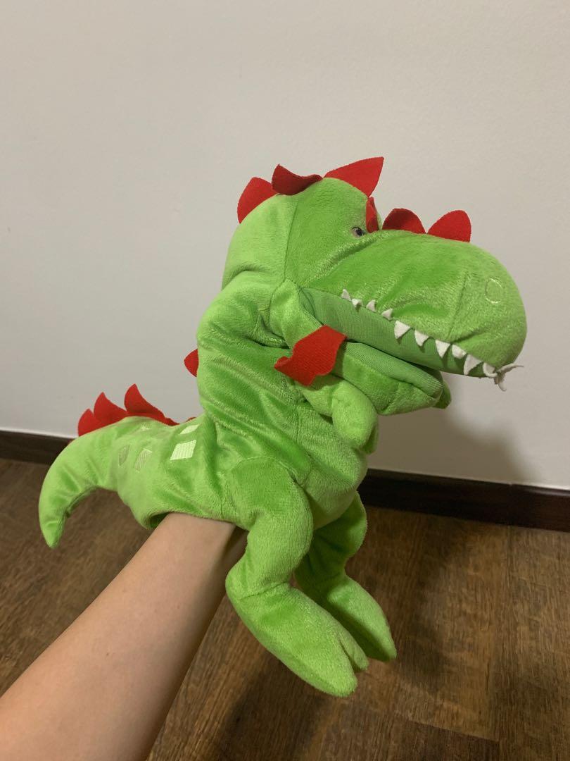 Laksig Dragon puppet from ikea Hobbies Toys Toys Games on