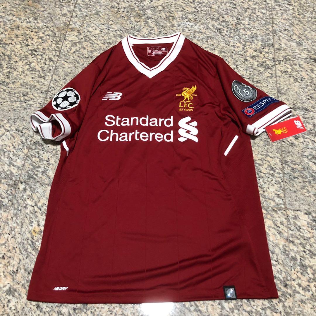 liverpool fc champions league jersey