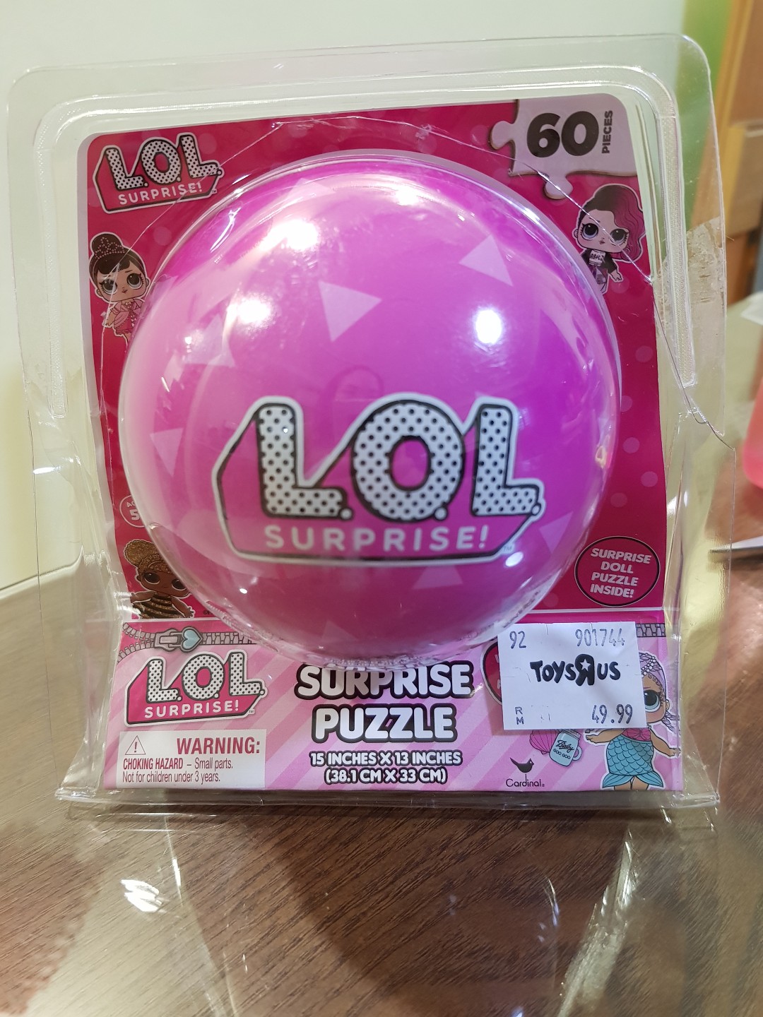 lol surprise puzzle in a ball