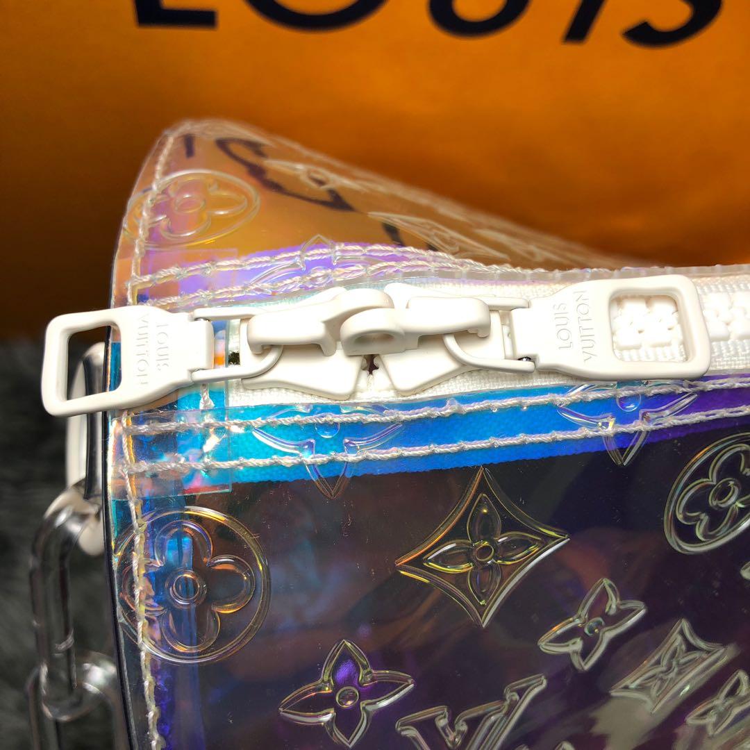 Louis Vuitton Prism Bandouliere Keepall 50 by Virgil Abloh - Iridescent bag  - Handbagholic