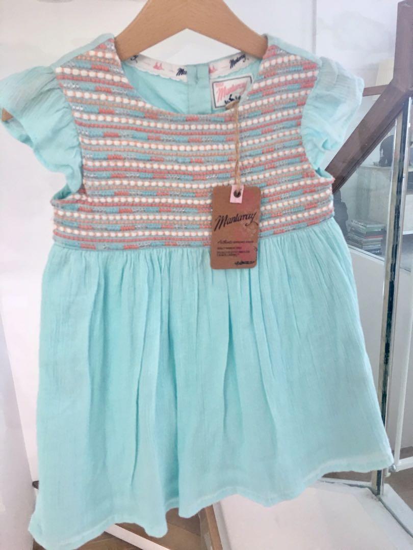 mantaray blue dress