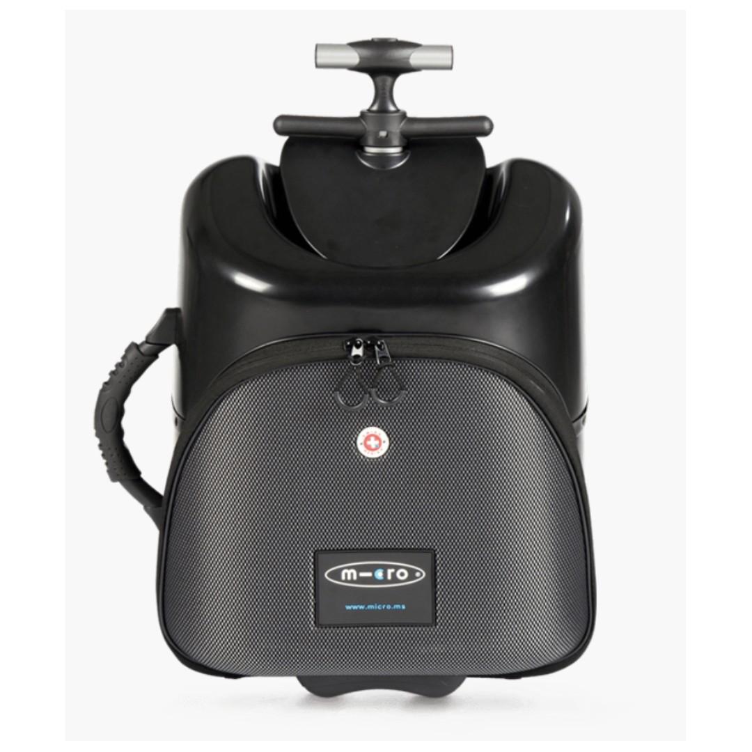 micro lazy luggage black