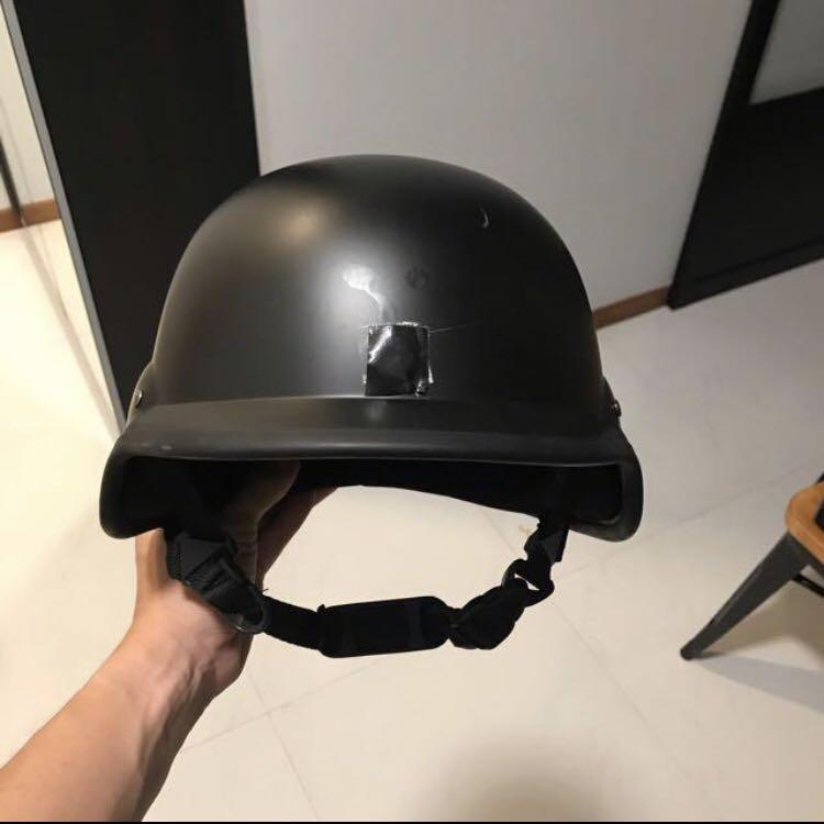 Military Style Motorcycle Helmet, Motorcycles, Motorcycle Accessories