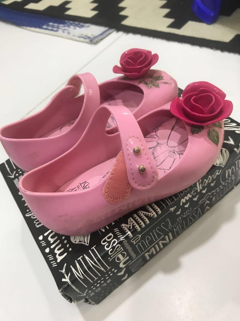 Mini melissa beauty and the beast rose sales
