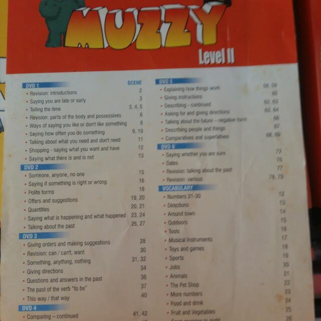 MUZZY BBC level 1 and 2 English Language Course, Hobbies & Toys, Music