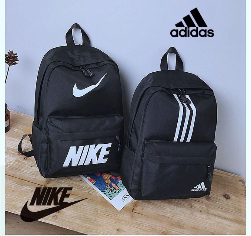 school bags nike and adidas