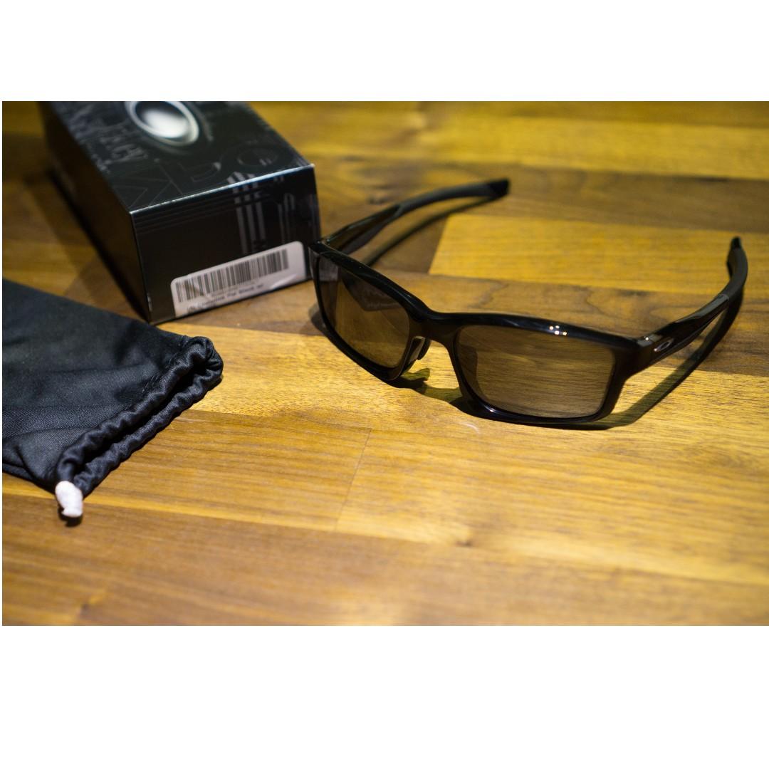 Oakley Chainlink Asia Fit Polished Black Frame Black Iridium Lens Sunglasses OO9252 01
