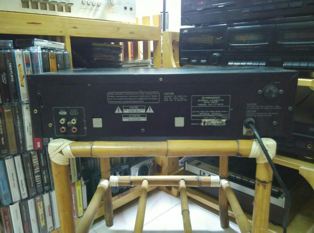 Pioneer Tape Deck CT670, Audio, Portable Music Players on Carousell