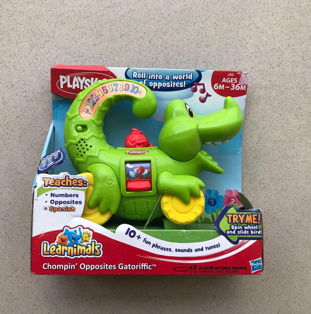 Playskoll Chompin Opposites Gatoriffic Crocodile Toys Collectibles Playskoll Chompin Opposites Gatoriffic Crocodile Toys Collectibles