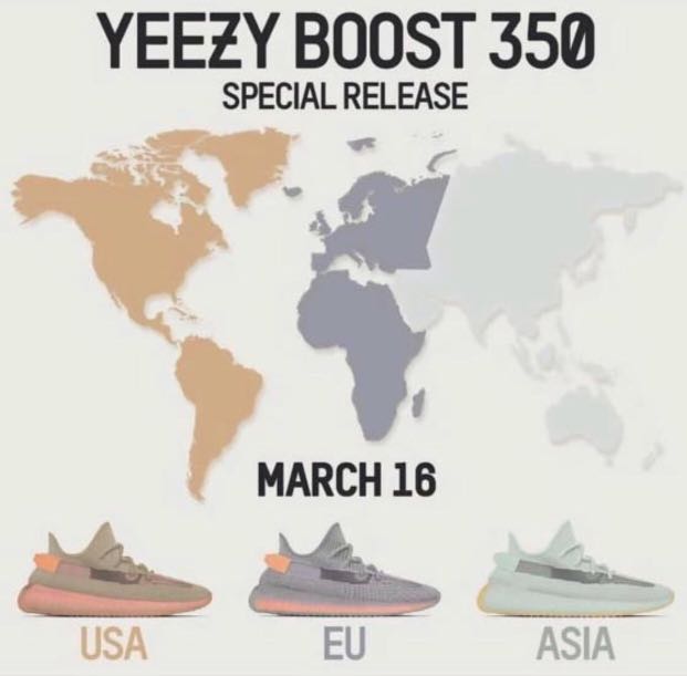 yeezy 350 march 16