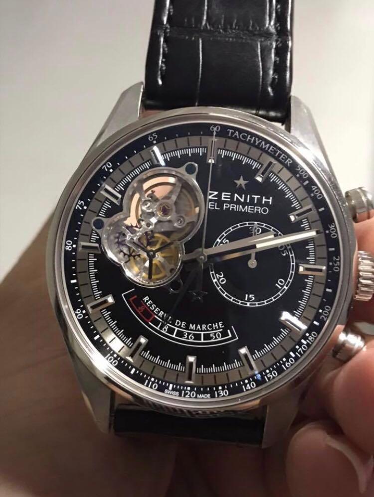 Preowned Zenith El Primero Chronomaster Open Heart Luxury