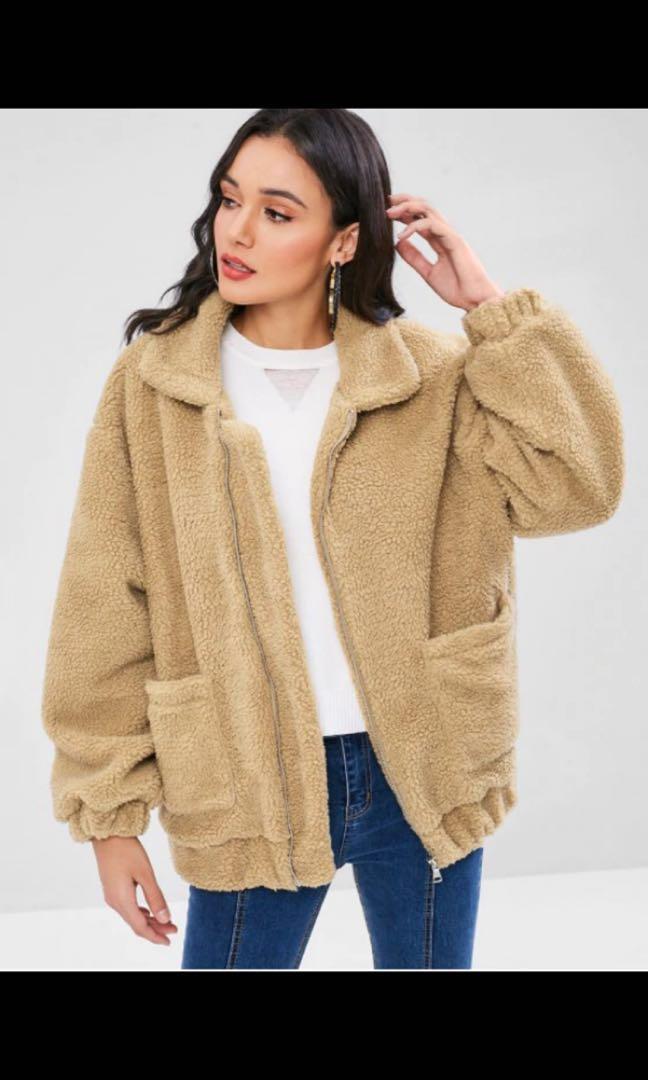 Teddy coats zaful store