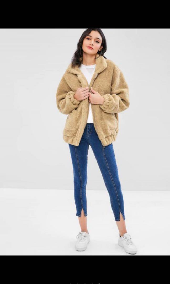 Reserved ZAFUL teddy coat