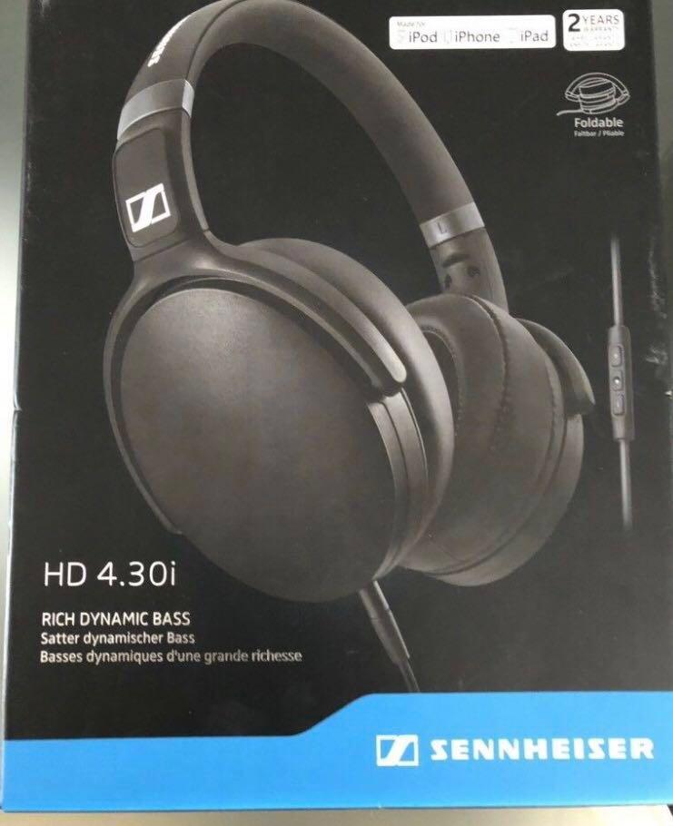 Sennheiser HD4.30 audio headset (never been used) no box., Audio,  Headphones \u0026 Headsets on Carousell