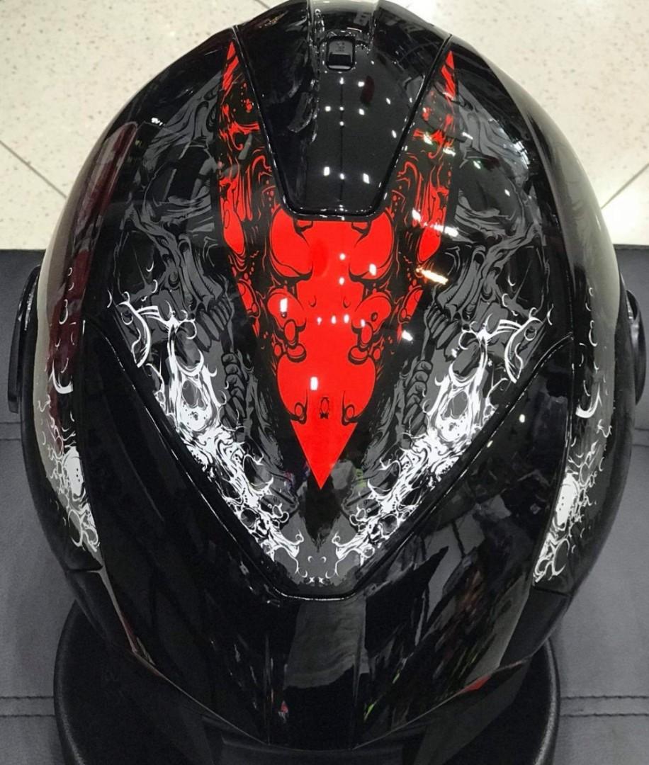 Shark skwal top 2 nukem helmet