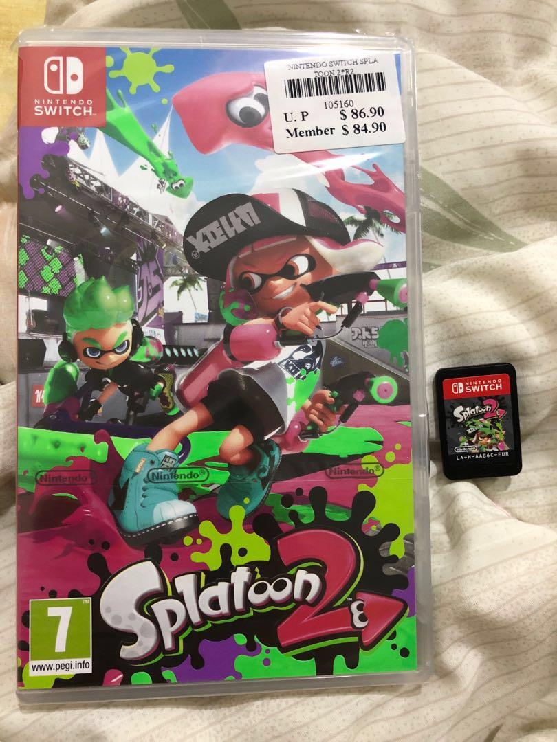 splatoon nintendo switch on Splatoon 2 Nintendo Switch Toys Games Video Gaming Video Games On Carousell