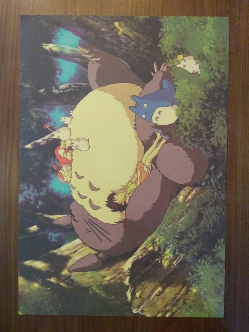 Studio Ghibli Vintage Poster Totoro Anime Hobbies Toys Stationery Craft Art Prints On Carousell
