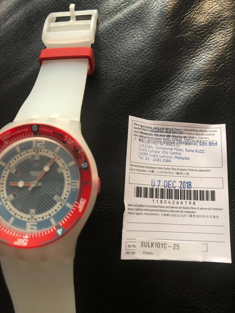 Swatch on sale scuba 2018