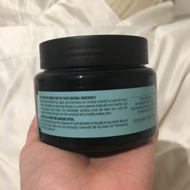 The Body Shop Fuji Green Tea Hair Scrub, Health & Beauty, Hair Care