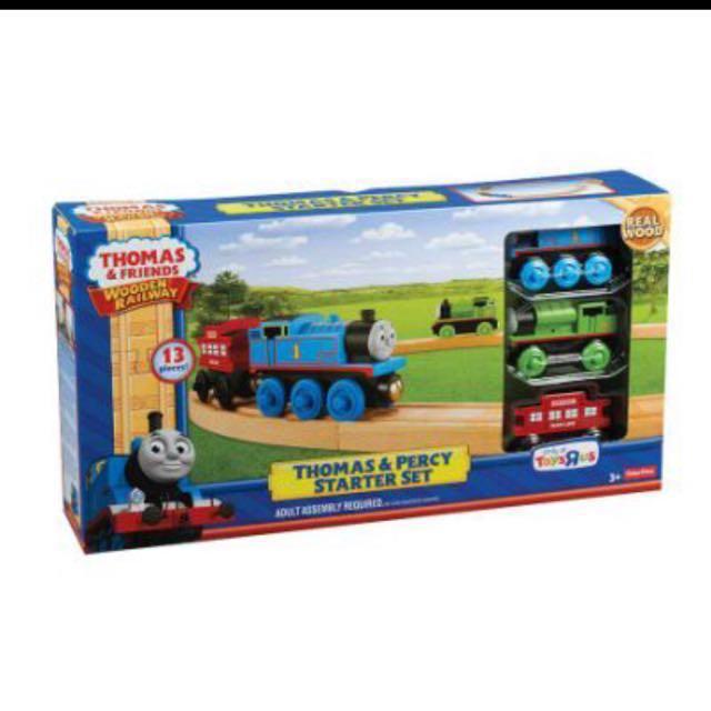 thomas and friends wooden railway starter set