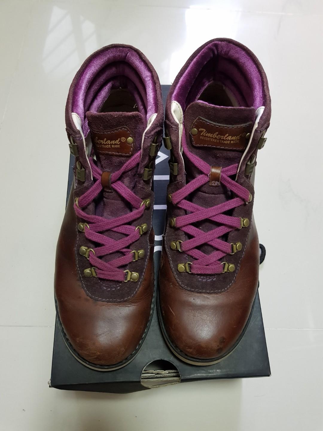timberland vintage hiking boots