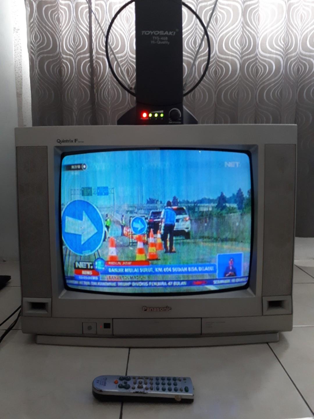 TV Tabung Panasonic 20 in, Elektronik, TV & Perlengkapan Hiburan di  Carousell