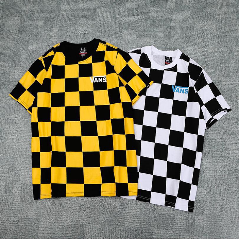 black and yellow vans shirt