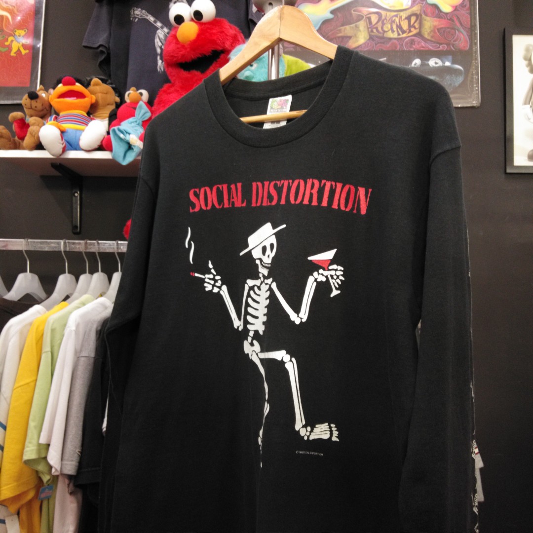 Social distortion long sleeve shirt clearance