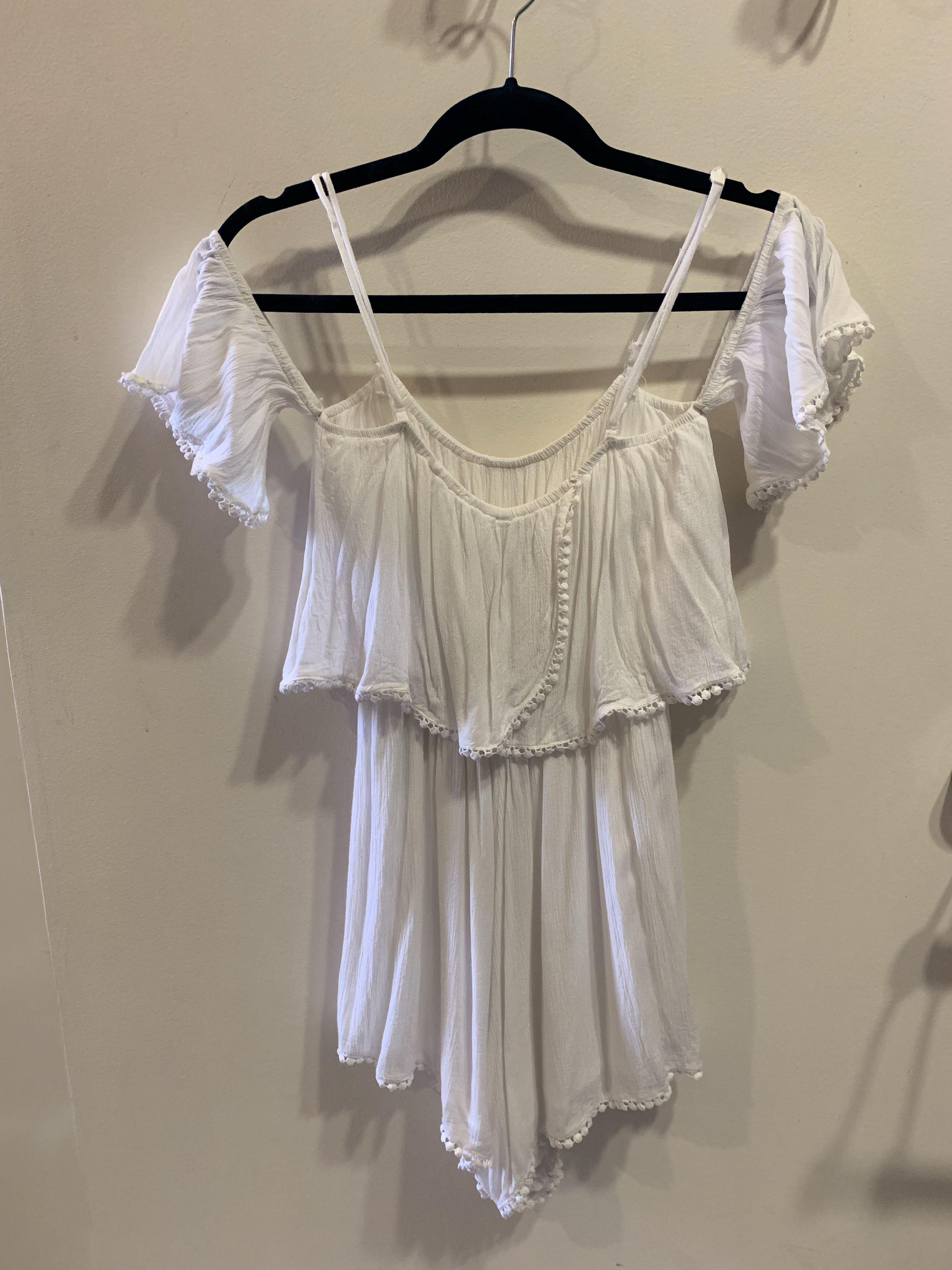 white romper cheap