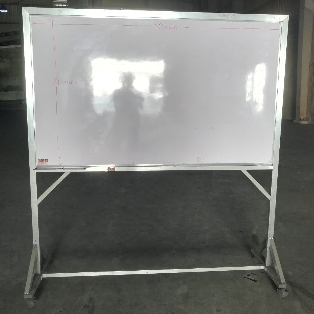 Whiteboard (3x5 FT) with metal stand and wheels, Babies & Kids, Baby