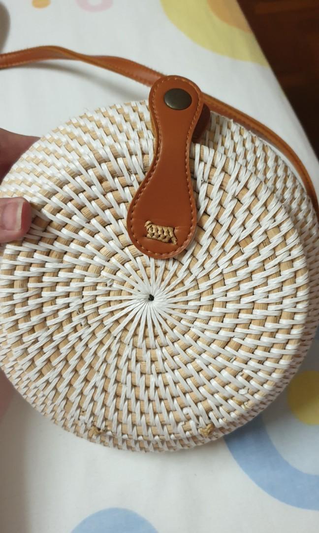 woven sling bag