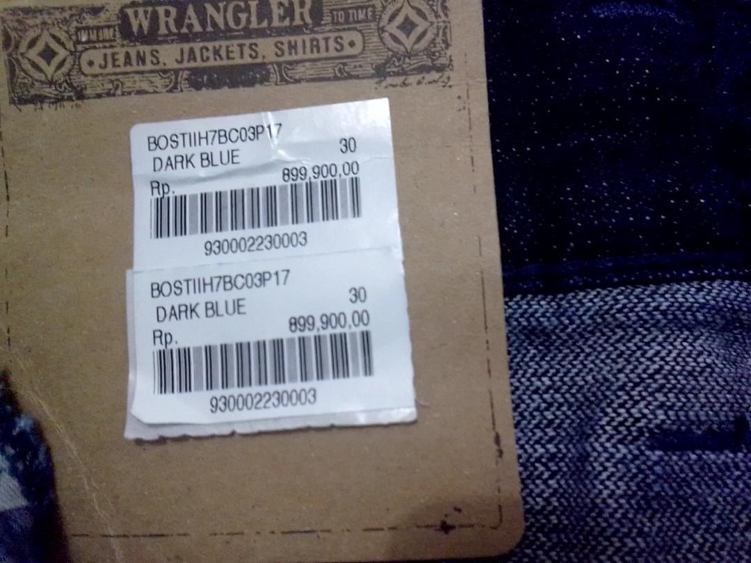 Wrangler Bostin Selvedge Original