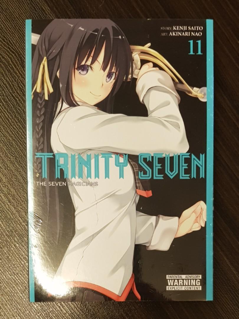 013 Trinity Seven Vol 11 The Seven Magicians By Kenji Saito Books Stationery Comics Manga On Carousell Actually, i was complaining when i was reading the first 5 volume. 013 trinity seven vol 11 the seven