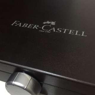 全新Faber-castell 72 水溶性木顏色連兩層木架 八折