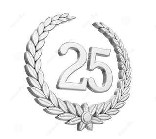 結婚25週年紀念骨瓷精品