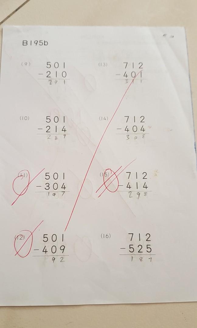 400pgs lvl b kumon maths worksheets hobbies toys books magazines assessment books on carousell