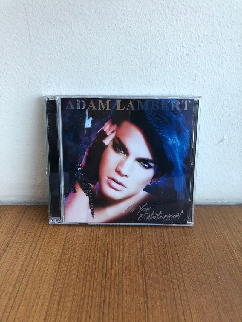Adam Lambert S For Your Entertainment Album Music Media Cds Dvds Other Media On Carousell
