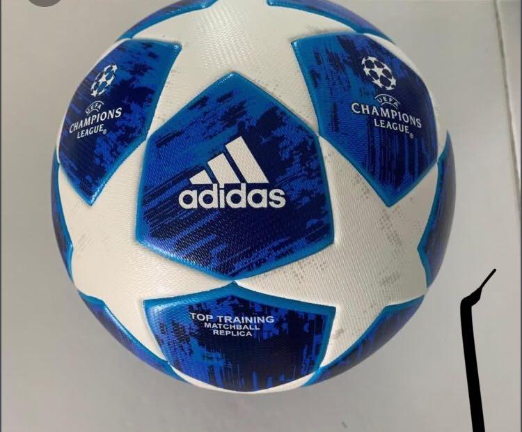 Isla Stewart Ennegrecer Cubeta Adidas Top Training Ball UEFA Champions League 2019, Sports Equipment,  Sports & Games, Racket & Ball Sports on Carousell