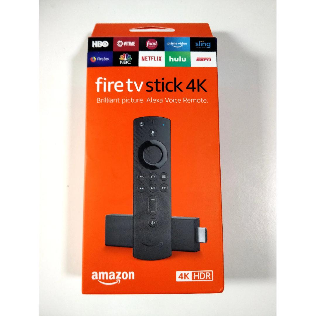 Sale Amazon Fire Tv Firetv Stick 4k Ultra Hd Streaming Player Home Appliances Tvs Entertainment Systems On Carousell